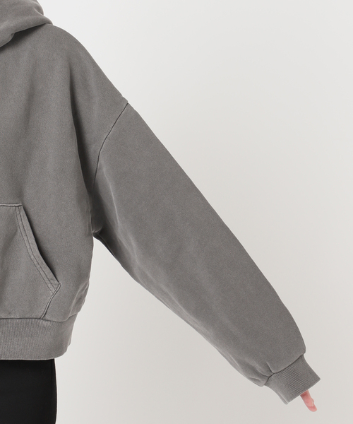 JOURNAL STANDARD（ジャーナルスタンダード）の「ピグメントフーディスウェット（パーカー・レディース・ブラック系その他/ブラウン・FREE）」の20枚目の写真