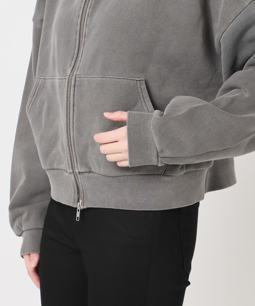 JOURNAL STANDARD（ジャーナルスタンダード）の「ピグメントフーディスウェット（パーカー・レディース・ブラック系その他/ブラウン・FREE）」の21枚目の写真