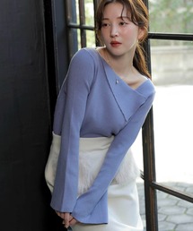 NOELA | ベルスリーブリブニット(ニット/セーター)