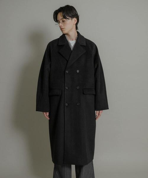セール】ウールブレンドダブルロングコート（その他アウター）｜SENSE