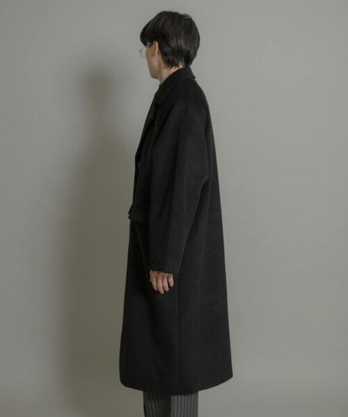 セール】ウールブレンドダブルロングコート（その他アウター）｜SENSE