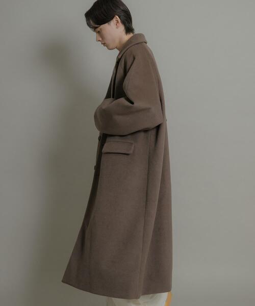 セール】ウールブレンドダブルロングコート（その他アウター）｜SENSE