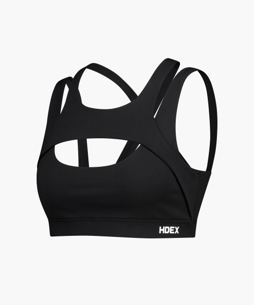 HDEX（エイチデックス）の「ウィメンズサポートツーラインブラトップ(ブラック)（チューブトップ・レディース・ブラック・SMALL/MEDIUM/LARGE）」の2枚目の写真