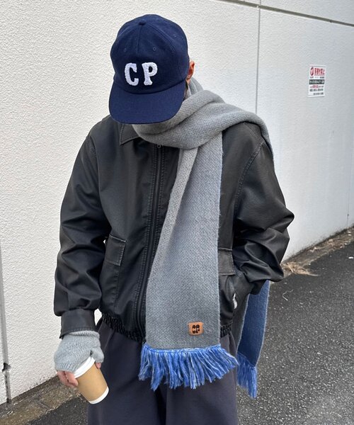 CIAOPANIC(チャオパニック)の「アソート柄フリンジマフラー(マフラー・レディース・グレー/ブラウン/グリーン/ネイビー・FREE)」の22枚目の写真