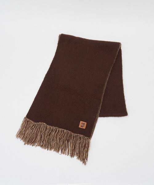 CIAOPANIC(チャオパニック)の「アソート柄フリンジマフラー(マフラー・レディース・グレー/ブラウン/グリーン/ネイビー・FREE)」の15枚目の写真