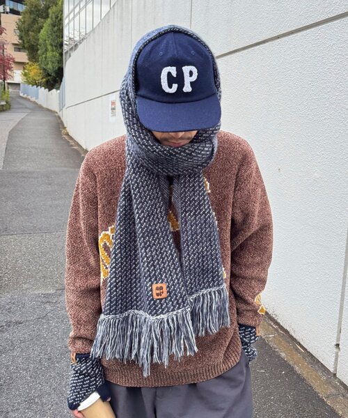 CIAOPANIC(チャオパニック)の「アソート柄フリンジマフラー(マフラー・レディース・グレー/ブラウン/グリーン/ネイビー・FREE)」の19枚目の写真