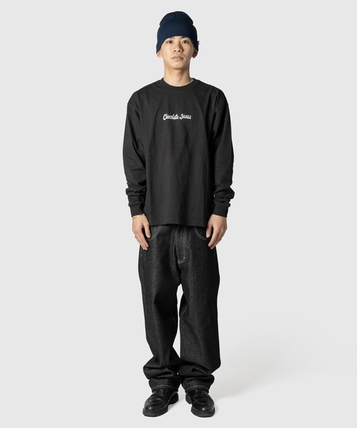 Chocolate Jesus （チョコレートジーザス ）の「EMB OG LOGO LS TEE（Tシャツ/カットソー・メンズ・ホワイト/イエロー/アッシュ/ブラック・X-LARGE/LARGE/MEDIUM/SMALL）」の12枚目の写真