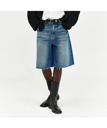 LMOOD（エルムード）の「バミューダヴィンテージデニムウォッシュドブルー（その他パンツ）」