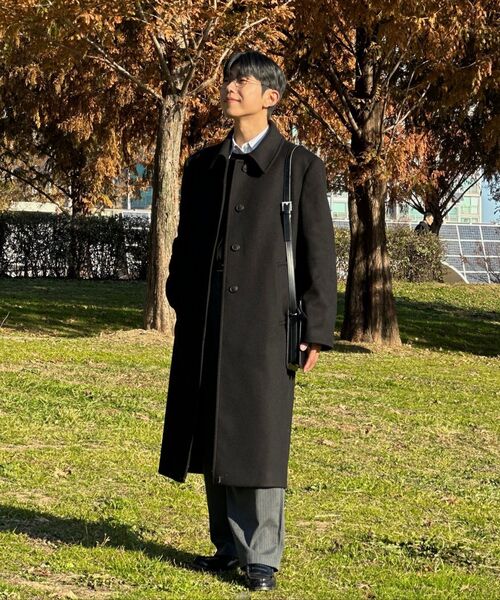 PRAIRIE(KR)(プレーリー)の「ツーピンタックピンストライプワイドスラックス(グレー)(スラックス・メンズ・グレー・SMALL/MEDIUM/LARGE)」の3枚目の写真