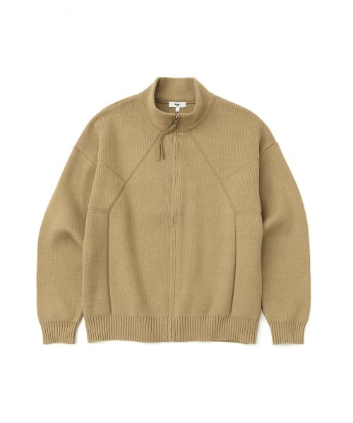 WMC(ダブリューエムシー)の「レーシングニットカーディガン_BEIGE(カーディガン/ボレロ・メンズ・ベージュ・LARGE/MEDIUM/X-LARGE)」の2枚目の写真
