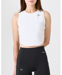 REACTIFY（リアクティファイ）の「Womens Logo Sleeveless White（Tシャツ/カットソー）」