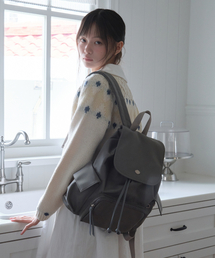 YUPPE（ヨッペ）の「POCKET NYLON BACKPACK_CHARCOAL（バックパック/リュック）」