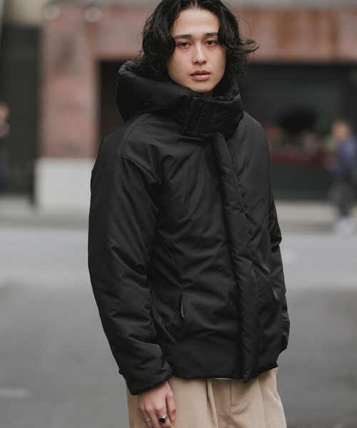 Drawer ネックギャザーブルゾン　38　ブラック　コート　ジャケット Drawer ネックギャザーブルゾン 38 ブラック コート ジャケット