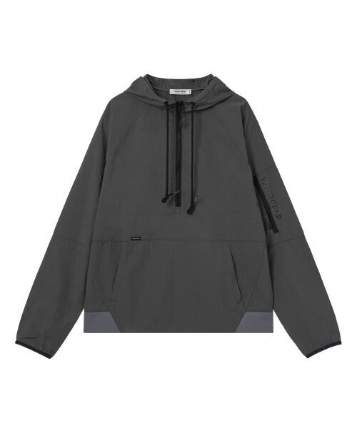 HARDGEAR APPAREL(ハードギアアパレル)の「ウィンドランナーフードパーカー グレー(マウンテンパーカー・メンズ・その他・LARGE/MEDIUM/SMALL/X-LARGE)」の1枚目の写真