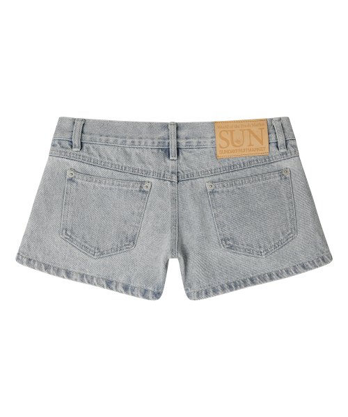 SUNDAY FRUIT MARKET（サンデーフルーツマーケット）の「W) BEACH DENIM SHORT（その他パンツ・レディース・その他・SMALL/LARGE）」の2枚目の写真