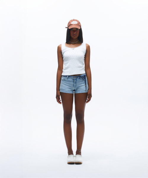 SUNDAY FRUIT MARKET（サンデーフルーツマーケット）の「W) BEACH DENIM SHORT（その他パンツ・レディース・その他・SMALL/LARGE）」の10枚目の写真