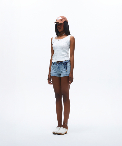 SUNDAY FRUIT MARKET（サンデーフルーツマーケット）の「W) BEACH DENIM SHORT（その他パンツ・レディース・その他・SMALL/LARGE）」の11枚目の写真