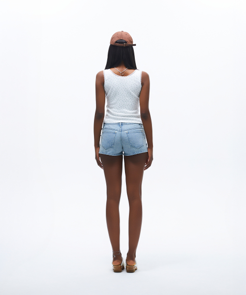 SUNDAY FRUIT MARKET（サンデーフルーツマーケット）の「W) BEACH DENIM SHORT（その他パンツ・レディース・その他・SMALL/LARGE）」の12枚目の写真