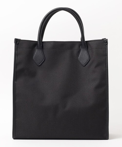 BEAMS HEART（ビームスハート）の「ポリエステル 杢素材 2WAY トートバッグ（トートバッグ・メンズ・ブラック/チャコールグレー・ONE SIZE）」の10枚目の写真