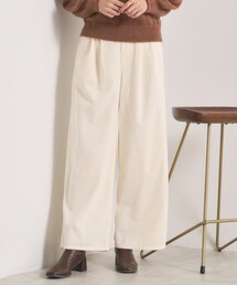 ITS'DEMO | 【洗濯機OK／ウエストゴム】コーデュロイワイドパンツ(その他パンツ)