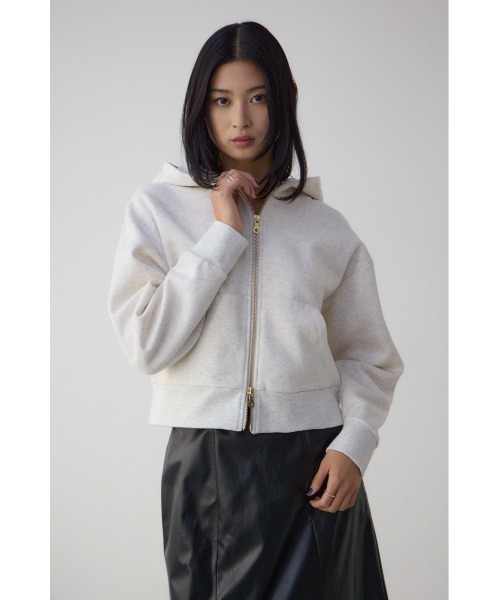 裏起毛Wジップアップフーディー（パーカー）｜AZUL BY MOUSSY