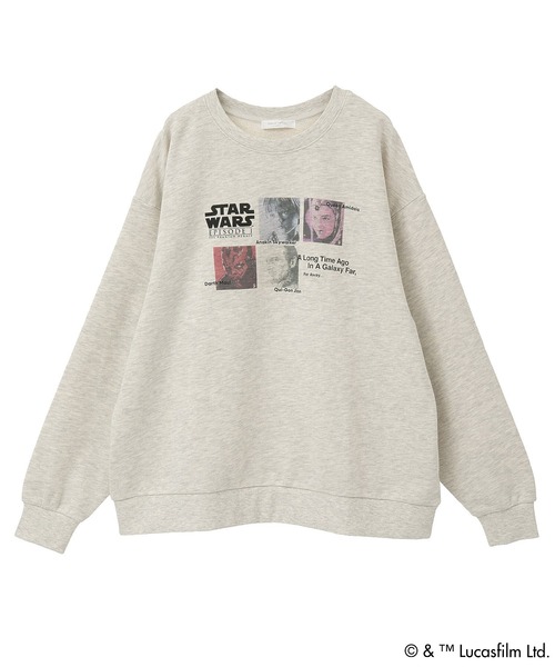 STAR WARS（スターウォーズ）の「STAR WARS/プリントスウェット（スウェット・レディース・ブラック/ホワイト系その他・FREE）」の8枚目の写真