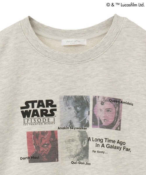 STAR WARS（スターウォーズ）の「STAR WARS/プリントスウェット（スウェット・レディース・ブラック/ホワイト系その他・FREE）」の10枚目の写真