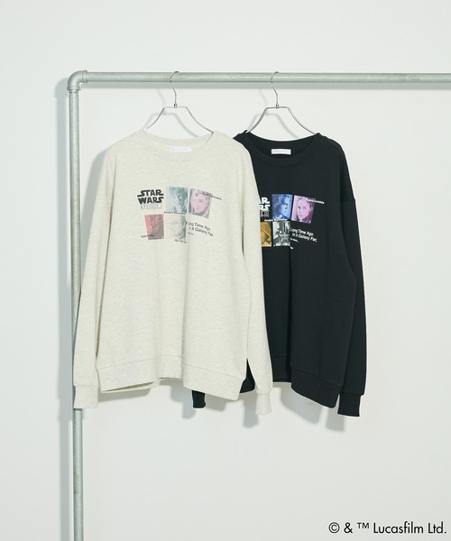 STAR WARS（スターウォーズ）の「STAR WARS/プリントスウェット（スウェット・レディース・ブラック/ホワイト系その他・FREE）」の19枚目の写真