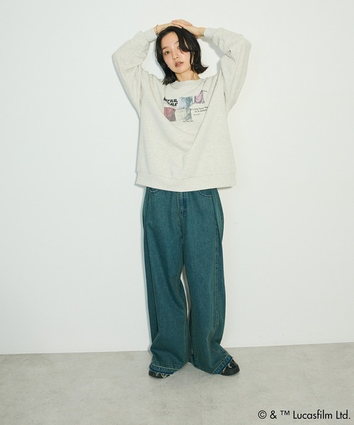 STAR WARS（スターウォーズ）の「STAR WARS/プリントスウェット（スウェット・レディース・ブラック/ホワイト系その他・FREE）」の21枚目の写真