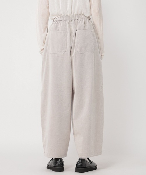 studio CLIP（スタディオクリップ）の「先染めコーデュロイパンツ[プチサイズあり]（その他パンツ・レディース・グレー/サックスブルー/ライトグレー・PF/FREE）」の18枚目の写真