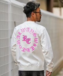 アダムスジャグラー　ホワイト スウェット adamsjuggler rteg adamsJUGGLER｜アダムスジャグラーのスウェット（ブランドロゴ）通販