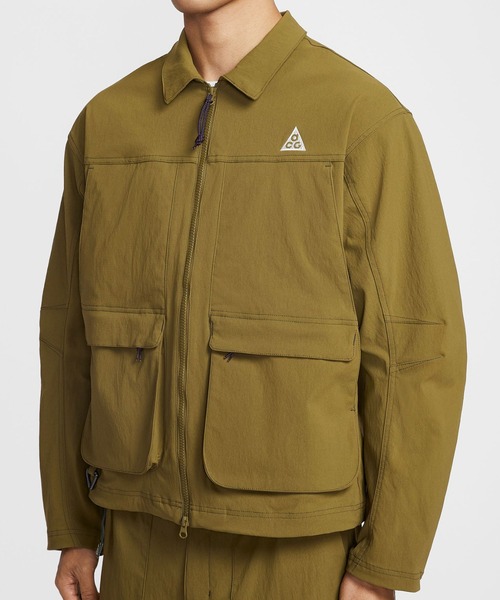 NIKE ACG(ナイキエィシージー)の「NIKE AS M ACG UV SMITH SUMMIT JKT / ナイキ ACG UV スミス サミット ジャケット 【SP】(その他アウター・メンズ・カーキ・S/M/L/XL/XXL)」の4枚目の写真