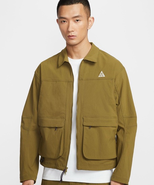 NIKE ACG(ナイキエィシージー)の「NIKE AS M ACG UV SMITH SUMMIT JKT / ナイキ ACG UV スミス サミット ジャケット 【SP】(その他アウター・メンズ・カーキ・S/M/L/XL/XXL)」の2枚目の写真