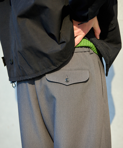 EDIFICE(エディフィス)の「2WAY CLOTH 3D フィットトラウザー(スラックス・メンズ・チャコールグレー/ベージュ系その他/ダークブルー・SMALL/MEDIUM/LARGE)」の22枚目の写真