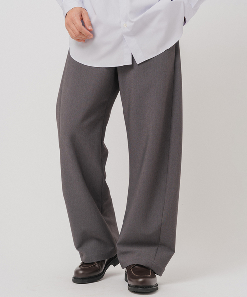 EDIFICE(エディフィス)の「2WAY CLOTH 3D フィットトラウザー(スラックス・メンズ・チャコールグレー/ベージュ系その他/ダークブルー・SMALL/MEDIUM/LARGE)」の6枚目の写真