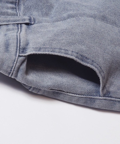 coca（coca）（コカ）の「キッズ　デニムリボンセミフレアパンツ（デニムパンツ・キッズ・ブルー/ブラック・150/140/130/120）」の17枚目の写真