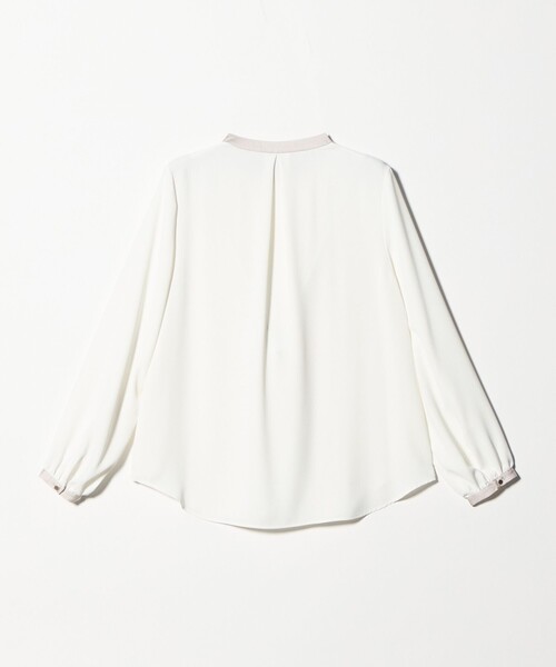 UNITED ARROWS(ユナイテッドアローズ)の「バイカラー パイピング ブラウス ‐ウォッシャブル‐(シャツ/ブラウス・レディース・オフホワイト/その他3/ダークグレー/その他7/その他5/その他9・FREE)」の14枚目の写真
