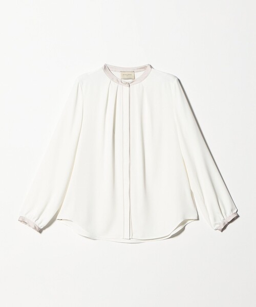 UNITED ARROWS　バイカラーパイピングブラウス バイカラー パイピング ブラウス ‐ウォッシャブル‐（シャツ/ブラウス