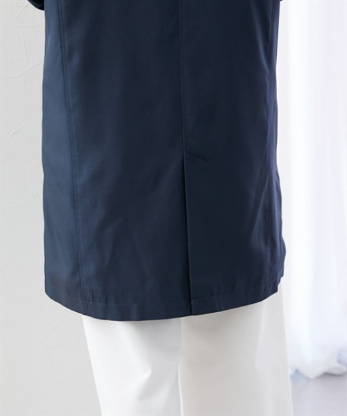 7days Life Styling(セブンデイズライフスタイリング)の「防花粉ライナー付きステンカラーコート(はっ水)<大きいサイズ有>(ダッフルコート・レディース・ネイビー/ベージュ・3L/LL/L/M/S)」の12枚目の写真