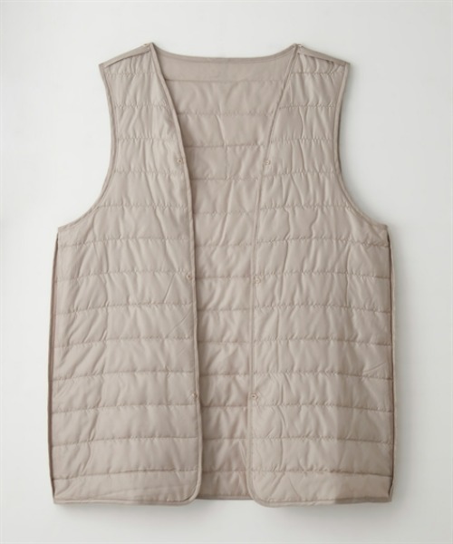 7days Life Styling(セブンデイズライフスタイリング)の「防花粉ライナー付きステンカラーコート(はっ水)<大きいサイズ有>(ダッフルコート・レディース・ネイビー/ベージュ・3L/LL/L/M/S)」の15枚目の写真