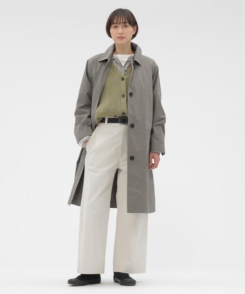 MHL.(エムエイチエル)の「RECYCLED COTTON KNITWEAR(カーディガン/ボレロ・レディース・グリーン系その他7/ブラウン系その他2・2)」の7枚目の写真