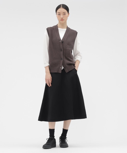 MHL. RECYCLED COTTON (カーディガン) RECYCLED COTTON KNITWEAR（カーディガン/ボレロ）｜MHL