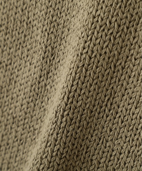 RECYCLED COTTON KNITWEAR（カーディガン/ボレロ）｜MHL