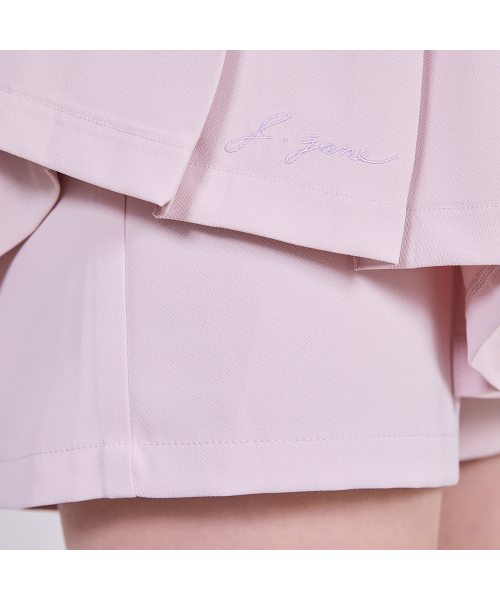 J.JANE（ジェイジェーン）の「プリーツスカートパンツ (ピンク)（スカート・レディース・その他・XS/S/M）」の6枚目の写真