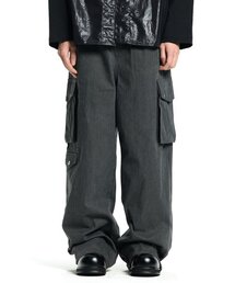 VONVAT（ヴォンバト）の「Herringbone Cargo pants（その他パンツ）」