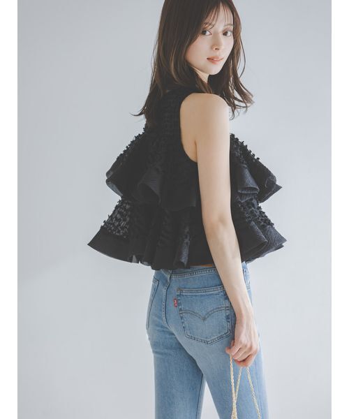 SNIDEL（スナイデル）の「【SNIDEL/Levi's®】別注デニム(31インチ)（デニムパンツ・レディース・ライトブルー・26/25/24/23）」の3枚目の写真