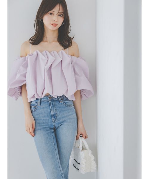 SNIDEL（スナイデル）の「【SNIDEL/Levi's®】別注デニム(31インチ)（デニムパンツ・レディース・ライトブルー・26/25/24/23）」の7枚目の写真