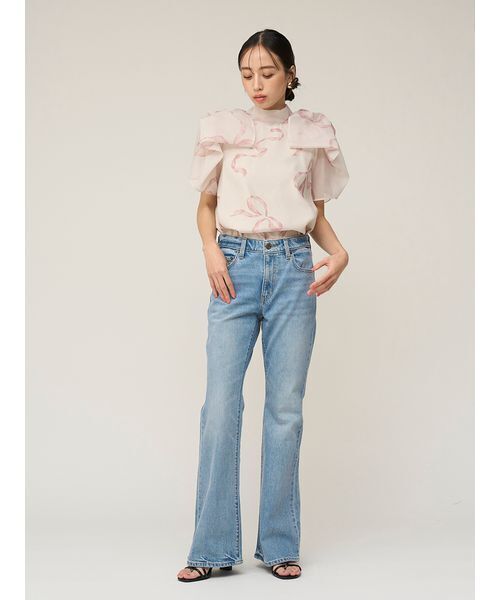 SNIDEL（スナイデル）の「【SNIDEL/Levi's®】別注デニム(31インチ)（デニムパンツ・レディース・ライトブルー・26/25/24/23）」の18枚目の写真