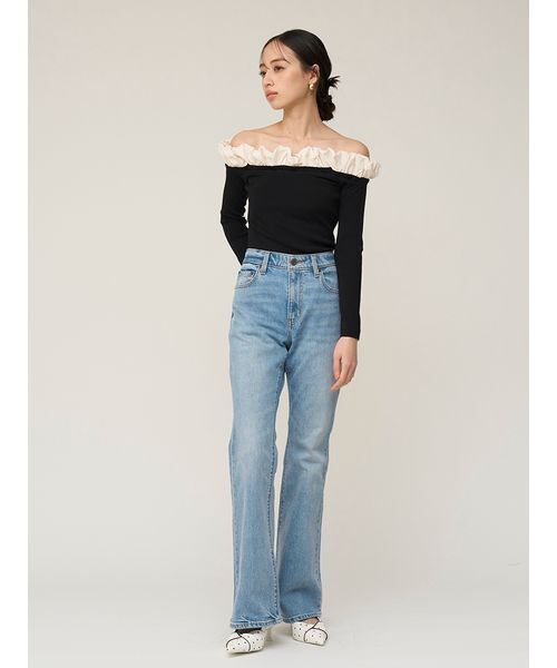 SNIDEL（スナイデル）の「【SNIDEL/Levi's®】別注デニム(31インチ)（デニムパンツ・レディース・ライトブルー・26/25/24/23）」の20枚目の写真