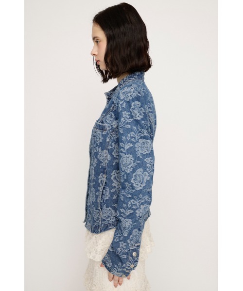 2026SS新作】NAPOLEON ROSE DENIM JK ナポレオンローズデニム